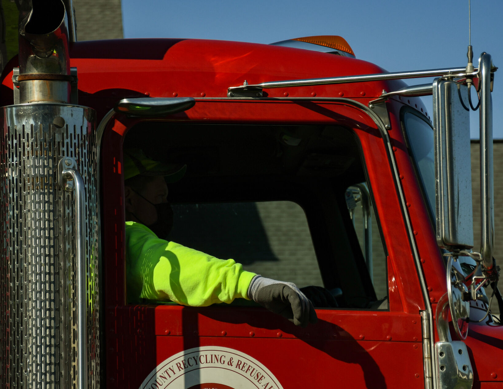 Centre county trash collection, Dave King